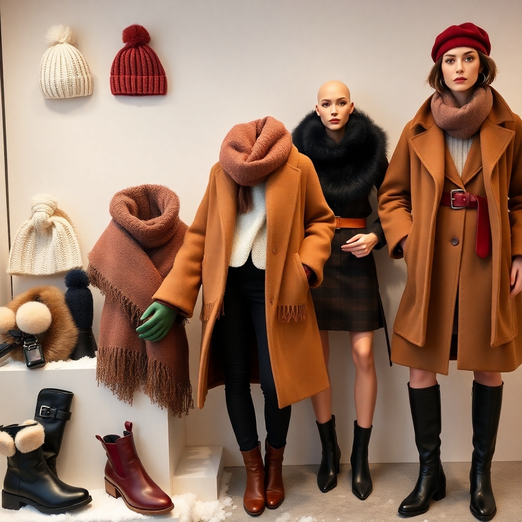 Trendsetting Winter Accessories.